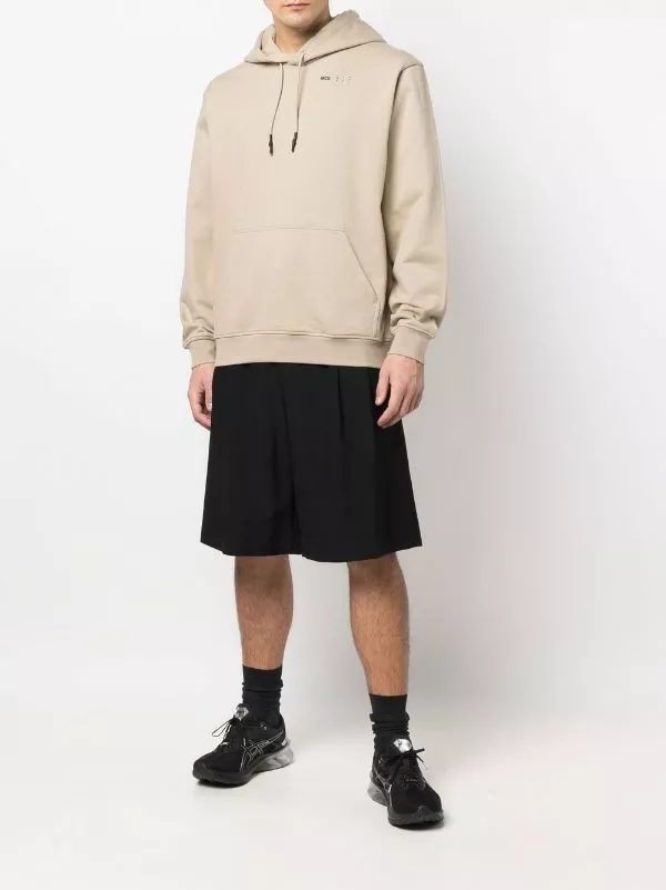 ( New Season ) MCQ Embroidered Logo Long-sleeve Hoodie In 2006 Wild Mushroom - Hoodies 4 ( New Season ) MCQ Embroidered Logo Long-sleeve Hoodie In 2006 Wild Mushroom - Hoodies - Image 2