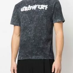 ( New Season ) MCQ Grow Up Distressed-effect T-shirt In 1130 Poppy Seed - T-Shirts 8 ( New Season ) MCQ Grow Up Distressed-effect T-shirt In 1130 Poppy Seed - T-Shirts -MCQ store online 17774098 37360951 600