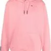 ( New Season ) MCQ Logo-print Long-sleeve Hoodie In 6126 Pink - Hoodies -MCQ store online 17776465 37460784 600