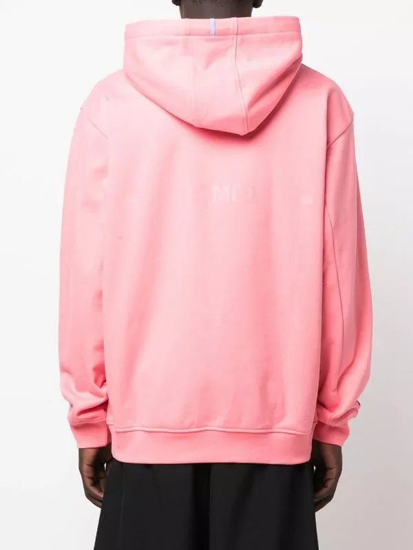 ( New Season ) MCQ Logo-print Long-sleeve Hoodie In 6126 Pink - Hoodies 6 ( New Season ) MCQ Logo-print Long-sleeve Hoodie In 6126 Pink - Hoodies - Image 4