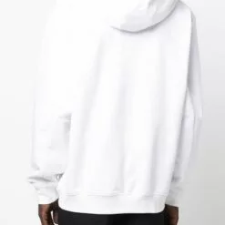 ( New Season ) MCQ Logo-print Pullover Hoodie In 9000 OPTICWHITE - Hoodies 10 ( New Season ) MCQ Logo-print Pullover Hoodie In 9000 OPTICWHITE - Hoodies -MCQ store online 17776977 37478465 600