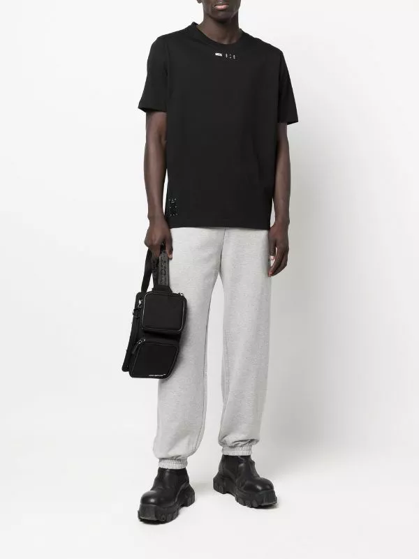 ( New Season ) MCQ Short-sleeved Logo-print T-shirt In 1000 BLACK - T-Shirts 4 ( New Season ) MCQ Short-sleeved Logo-print T-shirt In 1000 BLACK - T-Shirts - Image 2