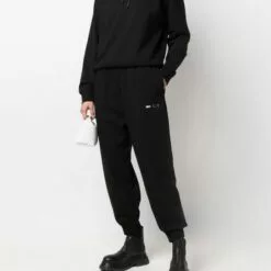 ( New Season ) MCQ Logo-print Track Pants In 1000 - BLACK - -MCQ store online 17780336 37370134 600