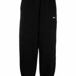 ( New Season ) MCQ Logo-print Track Pants In 1000 - BLACK -