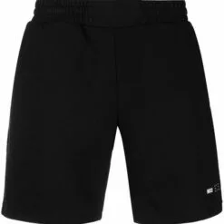 ( New Season ) MCQ Logo-print Track Shorts In 1000 BLACK - Track & Running Shorts