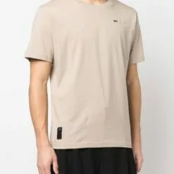 ( New Season ) MCQ Embroidered Logo Short-sleeve T-shirt In 2006 Wild Mushroom - T-Shirts -MCQ store online 17794834 37362388 600