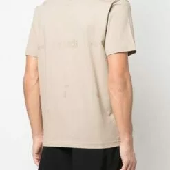 ( New Season ) MCQ Embroidered Logo Short-sleeve T-shirt In 2006 Wild Mushroom - T-Shirts -MCQ store online 17794834 37362390 600