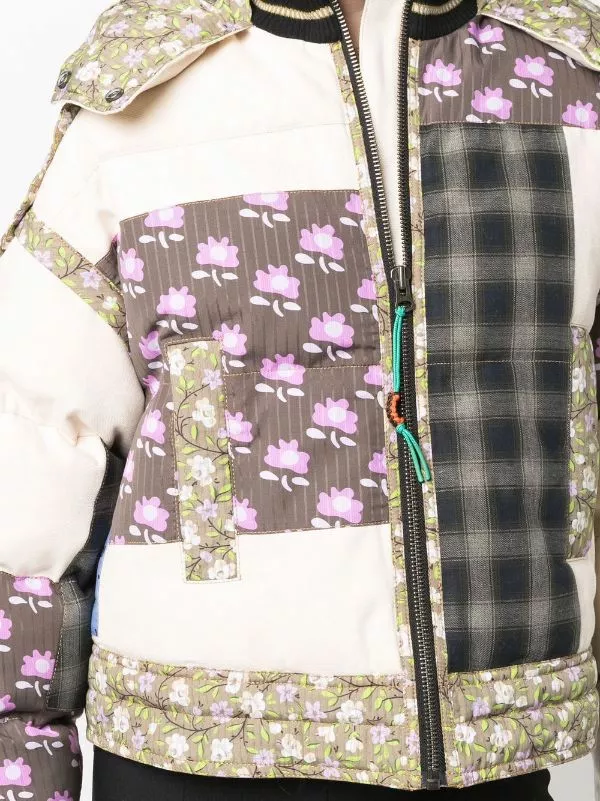 ( New Season ) MCQ Patchwork Padded Jacket In 9012 OAT - Oversized Jackets 7 ( New Season ) MCQ Patchwork Padded Jacket In 9012 OAT - Oversized Jackets - Image 5