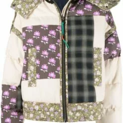 ( New Season ) MCQ Patchwork Padded Jacket In 9012 OAT - Oversized Jackets