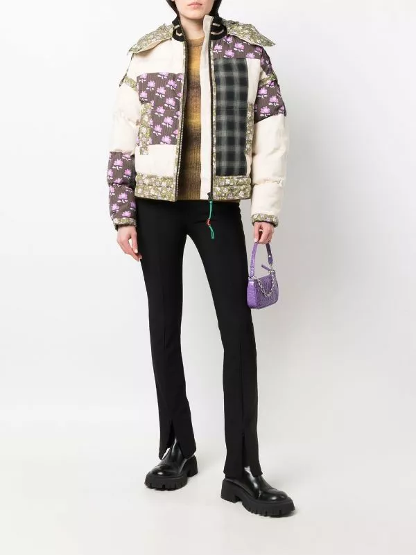 ( New Season ) MCQ Patchwork Padded Jacket In 9012 OAT - Oversized Jackets 4 ( New Season ) MCQ Patchwork Padded Jacket In 9012 OAT - Oversized Jackets - Image 2