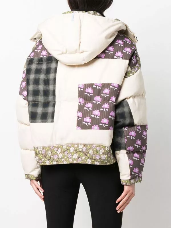 ( New Season ) MCQ Patchwork Padded Jacket In 9012 OAT - Oversized Jackets 6 ( New Season ) MCQ Patchwork Padded Jacket In 9012 OAT - Oversized Jackets - Image 4
