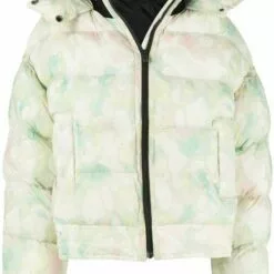 ( New Season ) MCQ Tie-dye Padded Jacket In 3005 MINT MOTTLED - Puffer Jackets