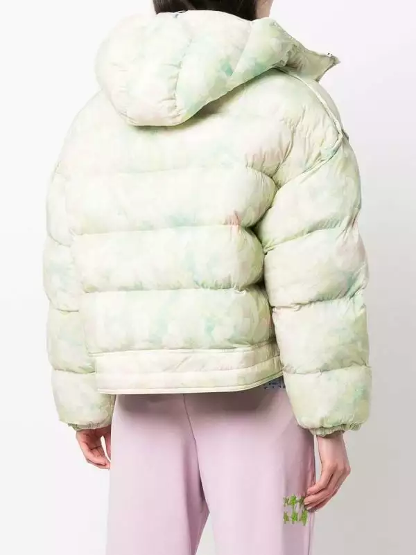 ( New Season ) MCQ Tie-dye Padded Jacket In 3005 MINT MOTTLED - Puffer Jackets 6 ( New Season ) MCQ Tie-dye Padded Jacket In 3005 MINT MOTTLED - Puffer Jackets - Image 4