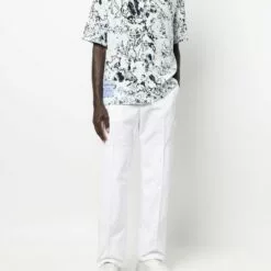 ( New Season ) MCQ Logo-patch Short-sleeve Shirt In 4138 BLUE - Shirts 8 ( New Season ) MCQ Logo-patch Short-sleeve Shirt In 4138 BLUE - Shirts -MCQ store online 17859941 37947906 600