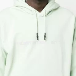 ( New Season ) MCQ Logo-patch Drawstring Hoodie In 3215 GREEN - Hoodies -MCQ store online 17859943 37947730 600