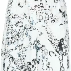 ( New Season ) MCQ Logo-patch Silk Shorts In 4138 BLUE - Deck Shorts