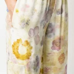 ( New Season ) MCQ Floral-print Wide-leg Trousers In 7042 MULTICOLOR - Straight Trousers -MCQ store online 17873370 37795641 600