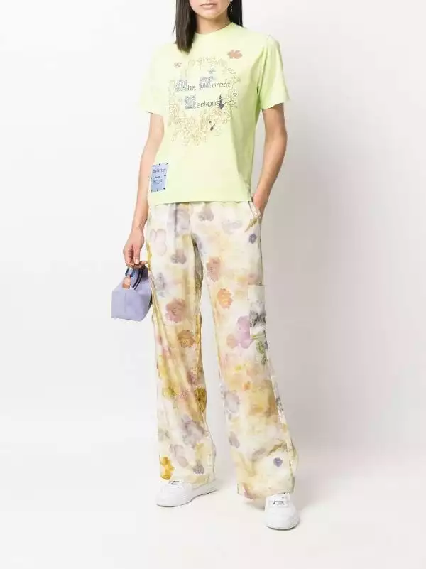 ( New Season ) MCQ Grow Up Graphic-print T-shirt In 3309 VERDE - T-shirts & Jerseys 4 ( New Season ) MCQ Grow Up Graphic-print T-shirt In 3309 VERDE - T-shirts & Jerseys - Image 2