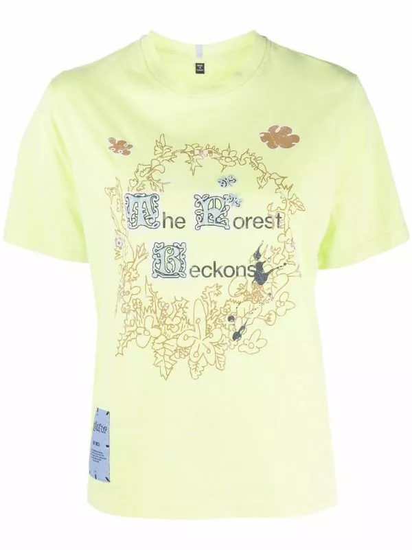 ( New Season ) MCQ Grow Up Graphic-print T-shirt In 3309 VERDE - T-shirts & Jerseys 3 ( New Season ) MCQ Grow Up Graphic-print T-shirt In 3309 VERDE - T-shirts & Jerseys