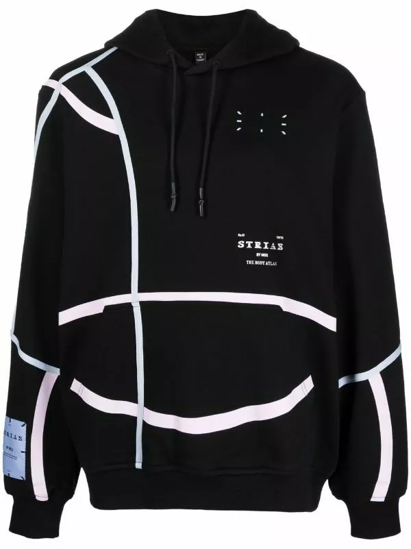 ( New Season ) MCQ Logo-patch Detail Hoodie In 1000 DARKEST BLACK - Hoodies 3 ( New Season ) MCQ Logo-patch Detail Hoodie In 1000 DARKEST BLACK - Hoodies