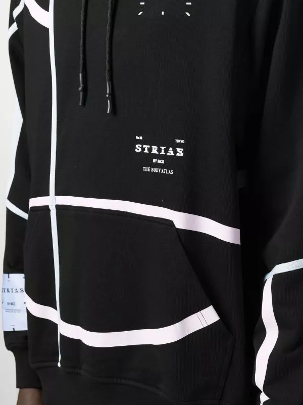 ( New Season ) MCQ Logo-patch Detail Hoodie In 1000 DARKEST BLACK - Hoodies 7 ( New Season ) MCQ Logo-patch Detail Hoodie In 1000 DARKEST BLACK - Hoodies - Image 5