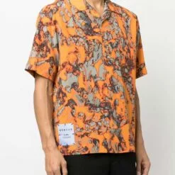 ( New Season ) MCQ Hyper Print Shirt In 6509 HYPER ORANGE - Shirts 9 ( New Season ) MCQ Hyper Print Shirt In 6509 HYPER ORANGE - Shirts -MCQ store online 17913980 37900020 600