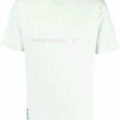 ( New Season ) MCQ Logo-print T-shirt In 3215 Green/white - T-Shirts