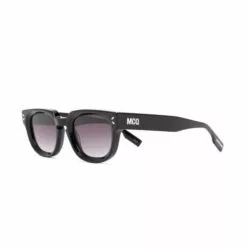 ( New Season ) MCQ Square Frame Sunglasses In 001 BLACK BLACK GREY - -MCQ store online 17970935 38340046 600