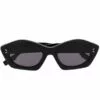 ( New Season ) MCQ Square-frame Sunglasses In 001 BLACK BLACK SMOKE - -MCQ store online 17972417 38337698 600