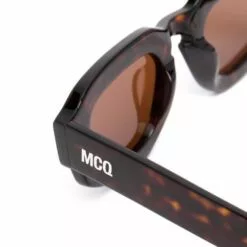 ( New Season ) MCQ Tortoise Square-frame Sunglasses In 002 HAVANA HAVANA BROWN - -MCQ store online 17972422 38340053 600