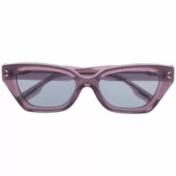 ( New Season ) MCQ Cat-eye Sunglasses In 003 VIOLET VIOLET GREY -