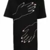 ( New Season ) MCQ Oversized Handsy T-shirt In 1000 BLACK - T-shirts & Jerseys