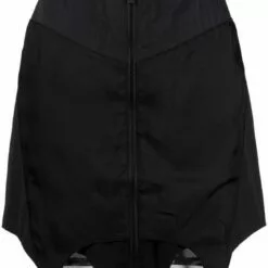 ( New Season ) MCQ Lace-up Detail Skirt In 1000 BLACK - High-Waisted Skirts