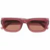 ( New Season ) MCQ Square Tinted Sunglasses In 003 VIOLET VIOLET BROWN - -MCQ store online 18024497 38326122 600