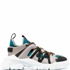 ( New Season ) MCQ Orbyt 2.0 Sneakers In 4018 DKTEAL - Low-Tops