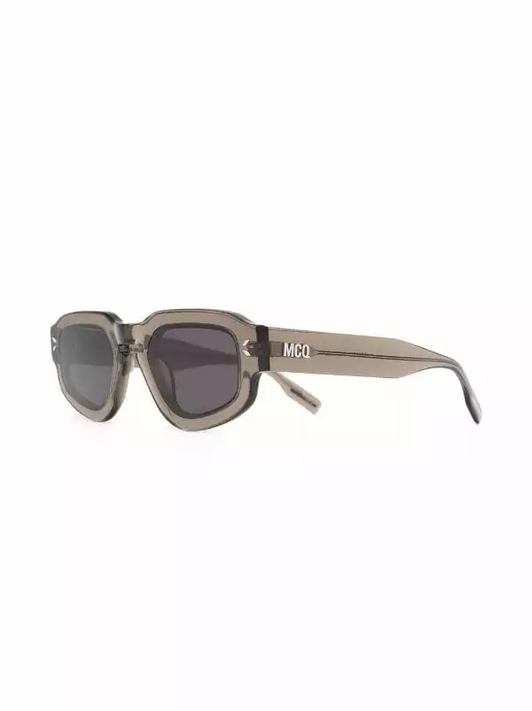 ( New Season ) MCQ Transparent Square-frame Sunglasses In 003 BROWN BROWN GREY - 4 ( New Season ) MCQ Transparent Square-frame Sunglasses In 003 BROWN BROWN GREY - - Image 2