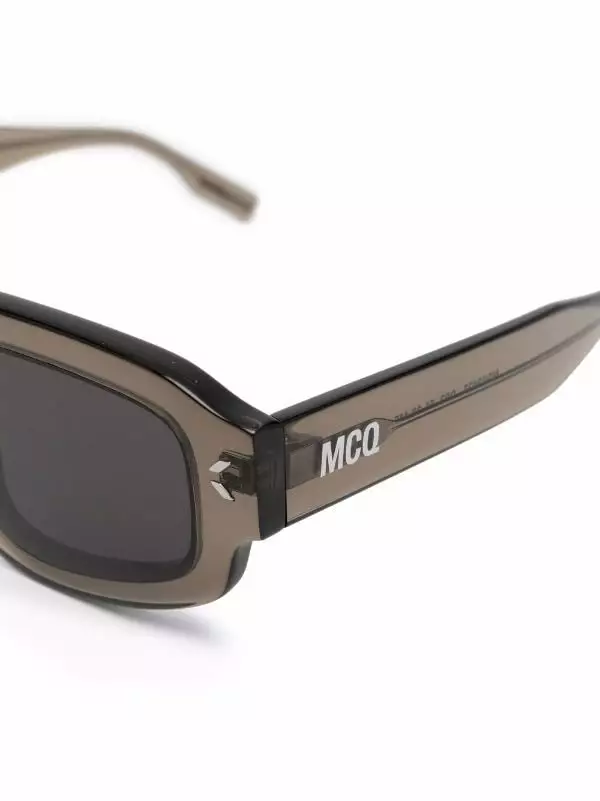 ( New Season ) MCQ Transparent Square-frame Sunglasses In 003 BROWN BROWN GREY - 5 ( New Season ) MCQ Transparent Square-frame Sunglasses In 003 BROWN BROWN GREY - - Image 3