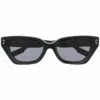 ( New Season ) MCQ Cat-eye Tinted Sunglasses In 001 BLACK BLACK SMOKE - -MCQ store online 18135340 38557127 600