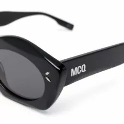 ( New Season ) MCQ Matte Cat-eye Sunglasses In 001 BLACK BLACK SMOKE - -MCQ store online 18135341 38556206 600