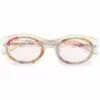 ( New Season ) MCQ Transparent Round-frame Sunglasses In 002 CRYSTAL CRYSTAL PINK - -MCQ store online 18135342 38558103 600