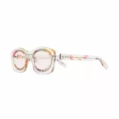 ( New Season ) MCQ Transparent Round-frame Sunglasses In 002 CRYSTAL CRYSTAL PINK - 6 ( New Season ) MCQ Transparent Round-frame Sunglasses In 002 CRYSTAL CRYSTAL PINK - -MCQ store online 18135342 38558104 600