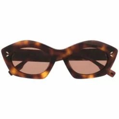 ( New Season ) MCQ Tortoiseshell Cat-eye Sunglasses In 002 HAVANA HAVANA BROWN -
