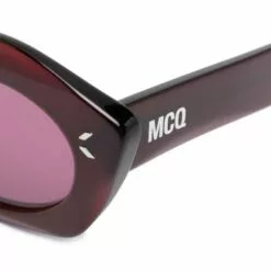 ( New Season ) MCQ Transparent Cat-eye Sunglasses In 004 BURGUNDY BURGUNDY VIO - -MCQ store online 18135344 38555929 600