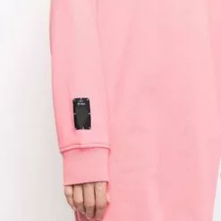 ( New Season ) MCQ Logo Drawstring Hooded Dress In 6126 ROSA - Day Dresses -MCQ store online 18178156 38807623 600