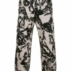 ( New Season ) MCQ Abstract-print Track Pants In 2010 GREY -